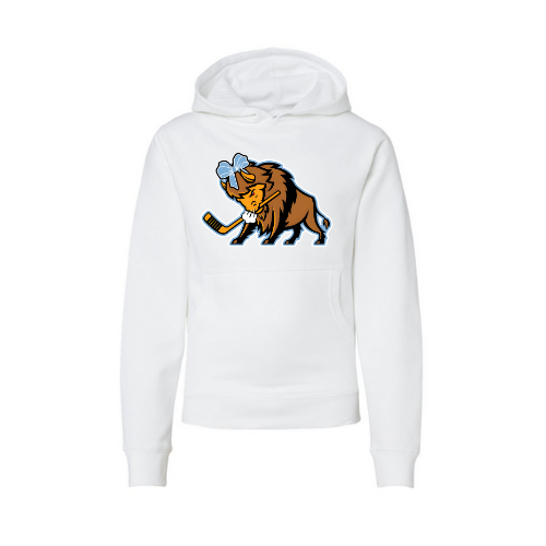 Buffalo Bisons Logo with Bow Youth Sweatshirt