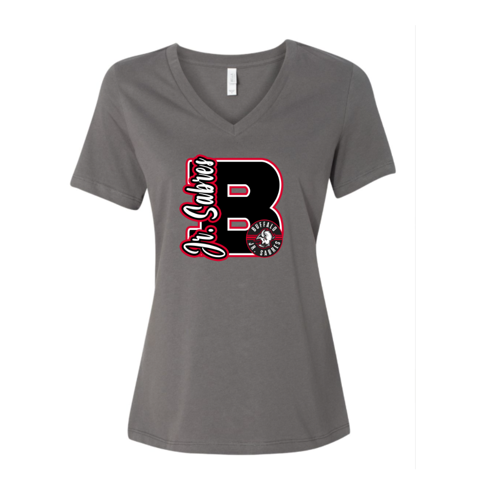 Jr. Sabres Red Adult T-shirt
