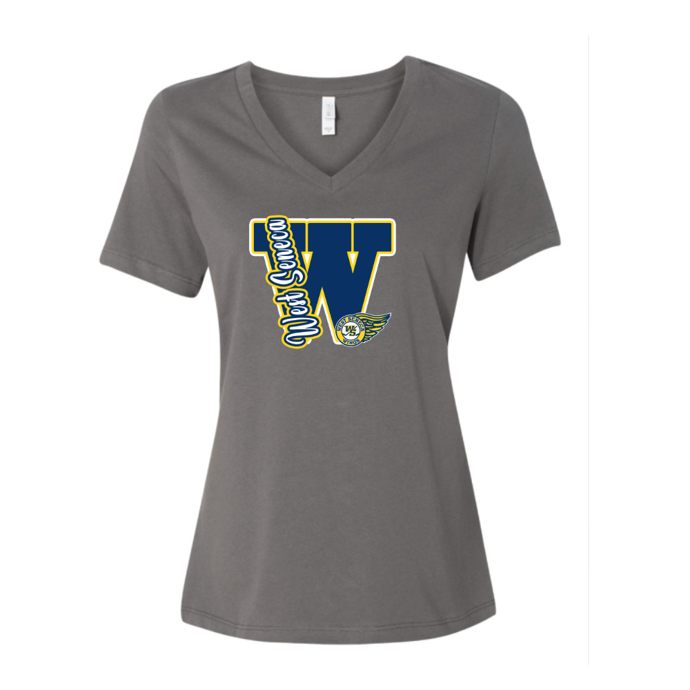 Wings Varsity Letter Adult T-Shirt