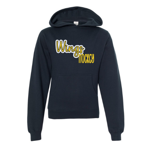 Wings See-Thru Youth Sweatshirt