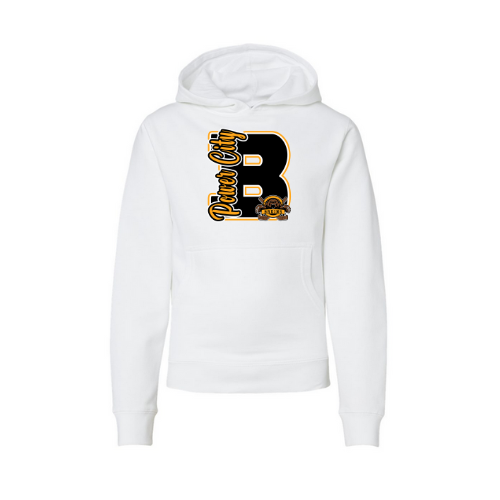 Power City Bruins Varsity Letter Youth Sweatshirt