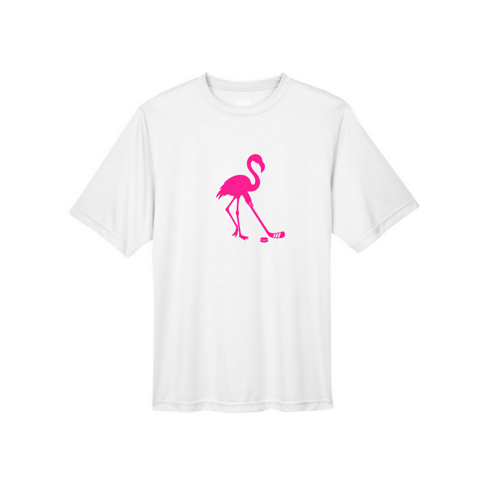 HHD Pink Flamingos Adult Short Sleeve Performance Shirt
