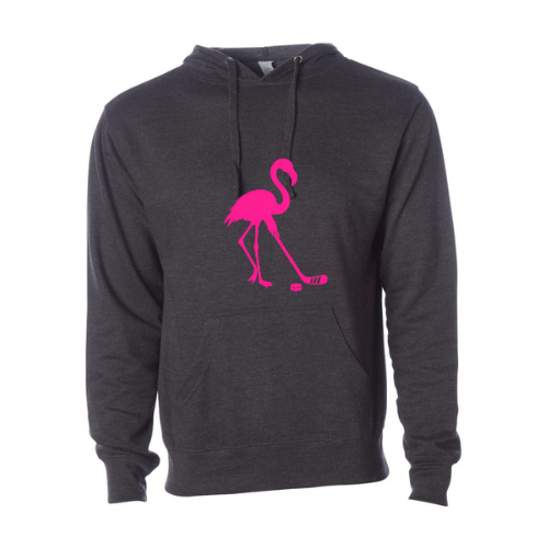 HHD Pink Flamingos Logo Adult Sweatshirt