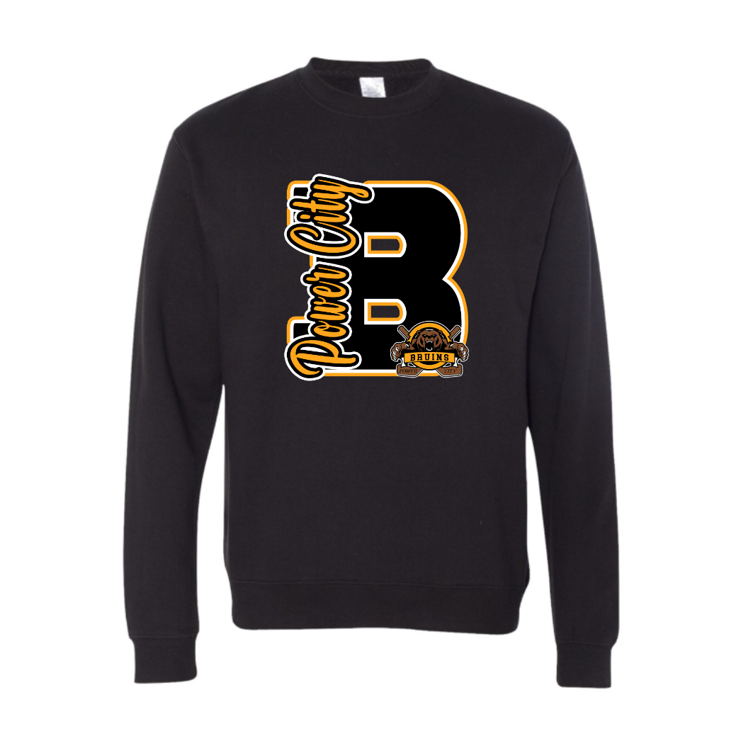 Bruins Varsity Letter Adult Sweatshirt