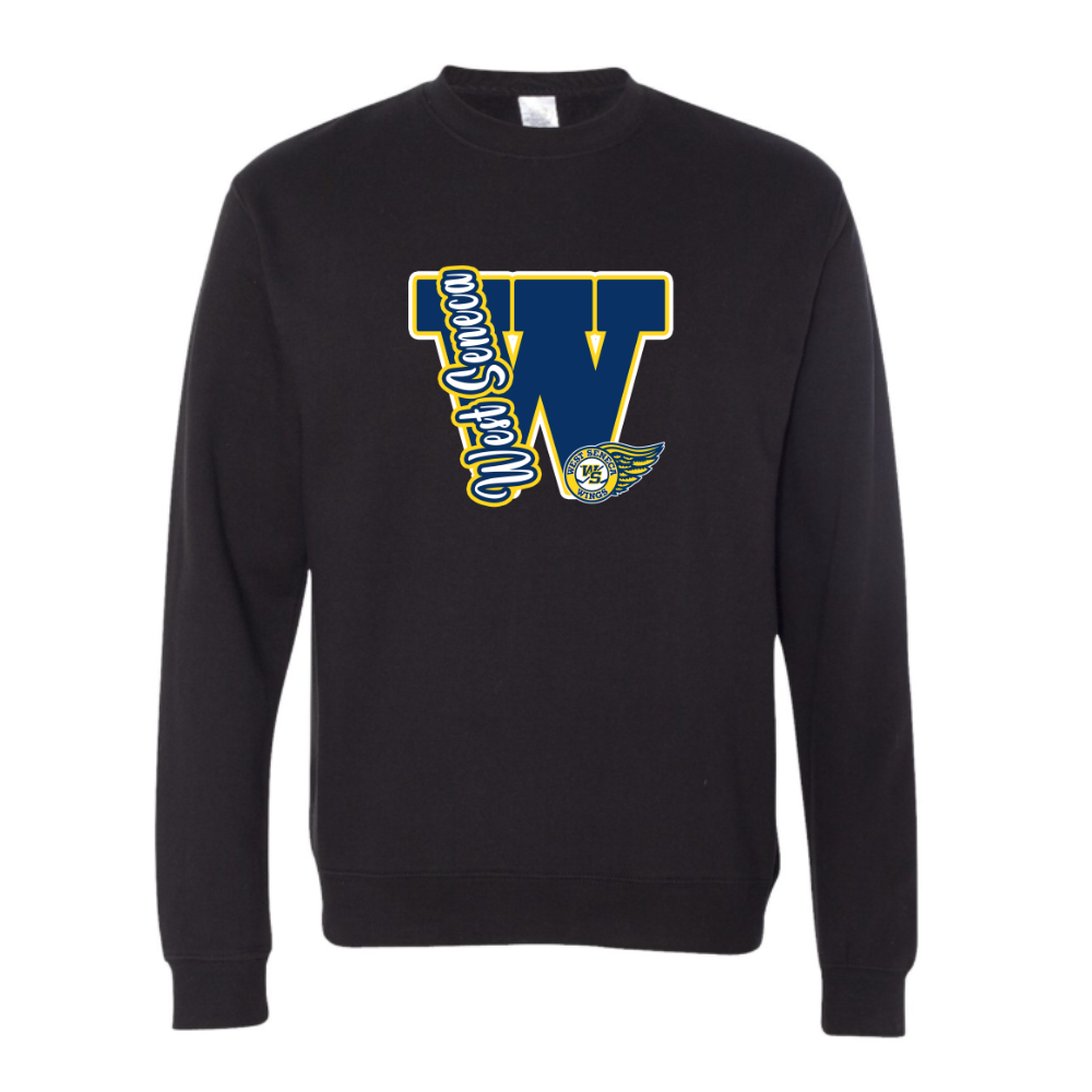 Wings Varsity Letter Adult Sweatshirt