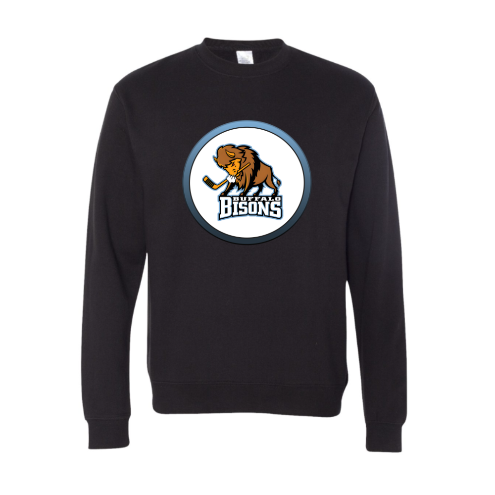 Bisons Circle Logo Adult Sweatshirt