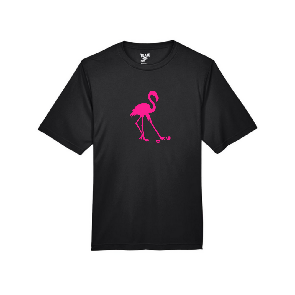 HHD Pink Flamingos Adult Short Sleeve Performance Shirt