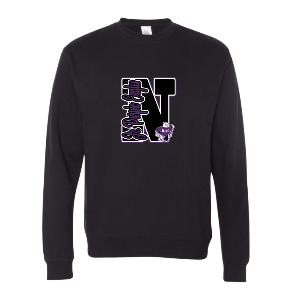 NJPE Varsity Letter Adult Sweatshirt