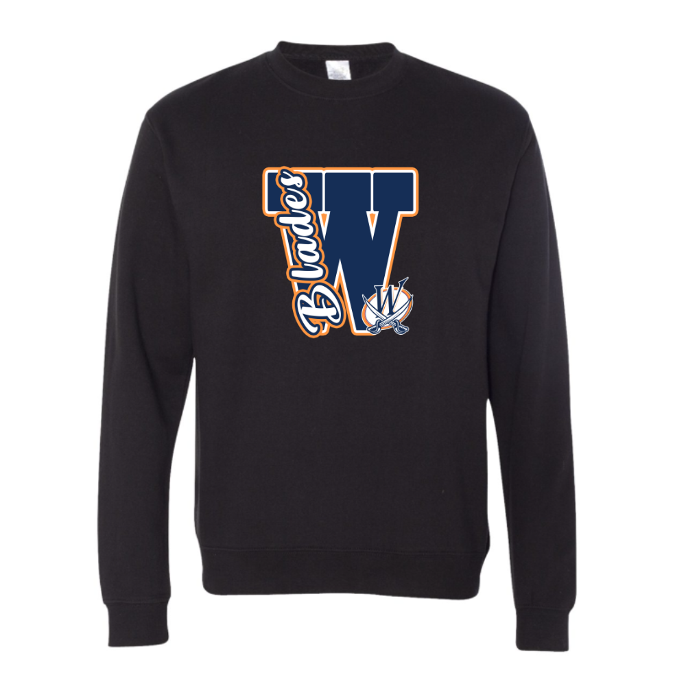Blades Varsity Letter Adult Sweatshirt