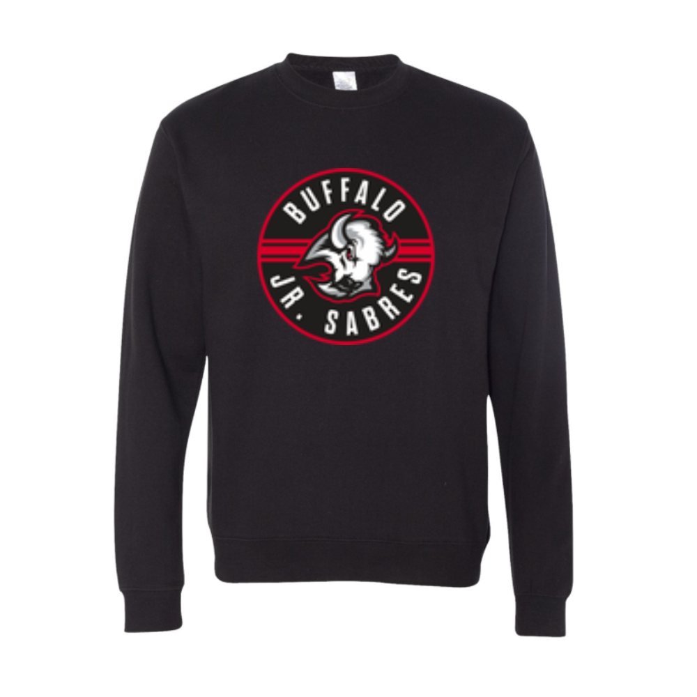Jr Sabres Red Adult Hooded Sweatshirt