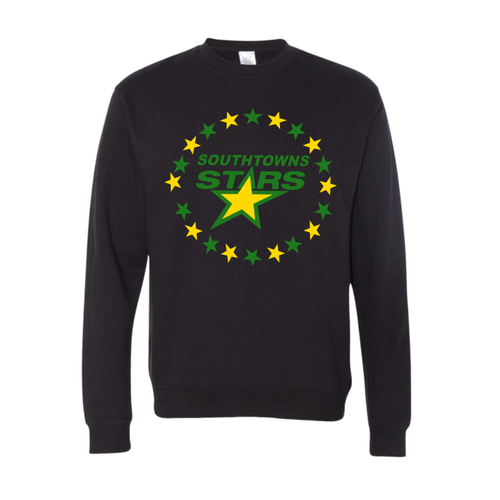Stars Circle Logo Adult Sweatshirt
