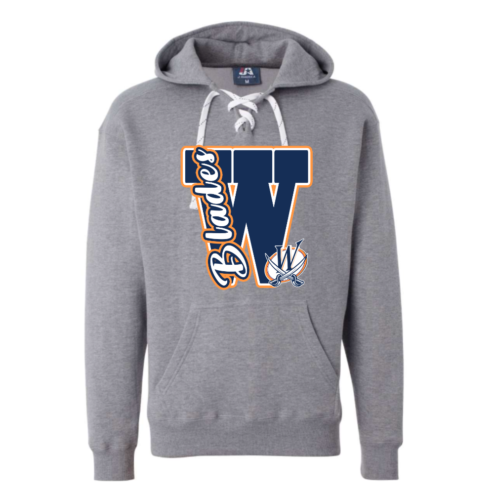 Blades Varsity Letter Adult Sweatshirt