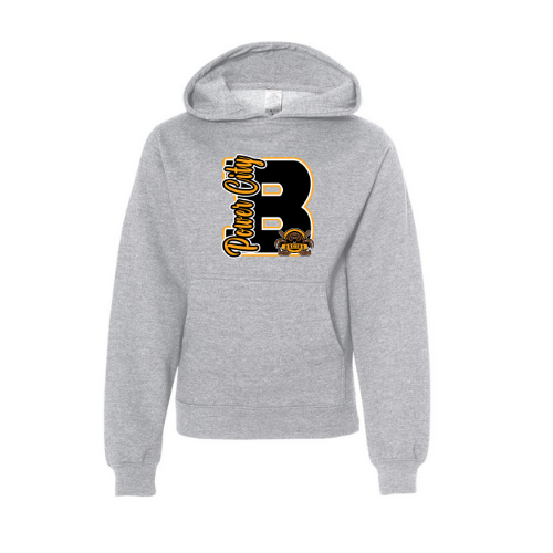 Power City Bruins Varsity Letter Youth Sweatshirt