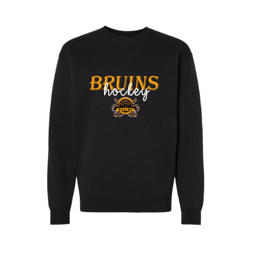Power City Bruins Hockey Adult Sweatshirt