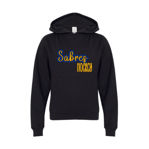 Jr. Sabres Blue See-Thru Youth Sweatshirt
