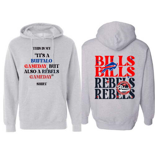 Buffalo/Your Team Adult Sweatshirt