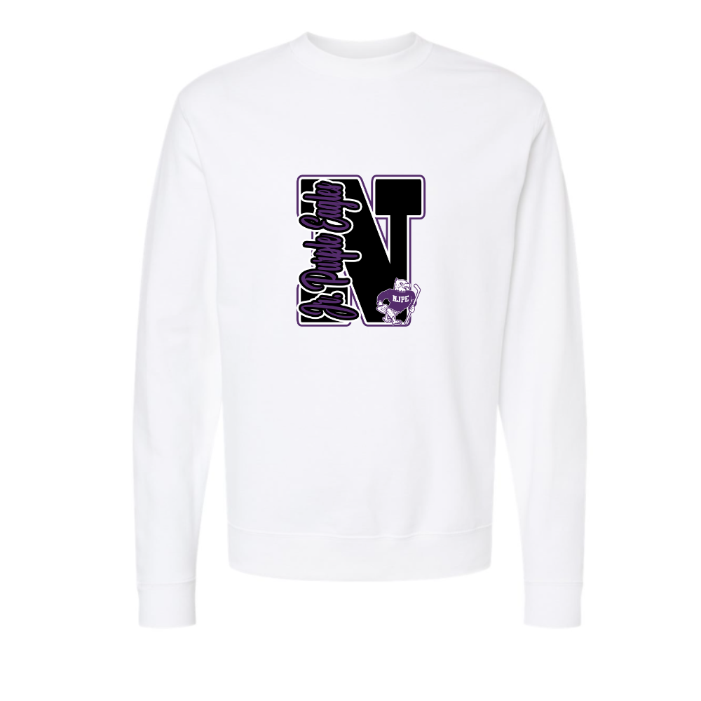 NJPE Varsity Letter Adult Sweatshirt