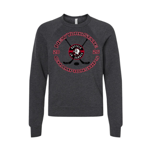 Jr Sabres Red NYS Championships Adult Sweatshirt