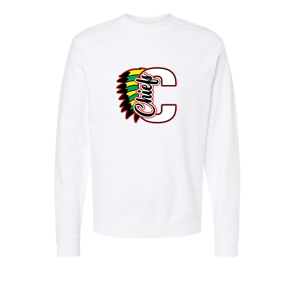 Chiefs Varsity Letter Adult Sweatshirt
