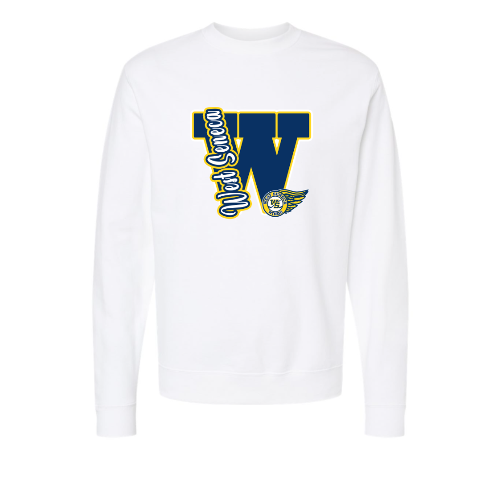 Wings Varsity Letter Adult Sweatshirt
