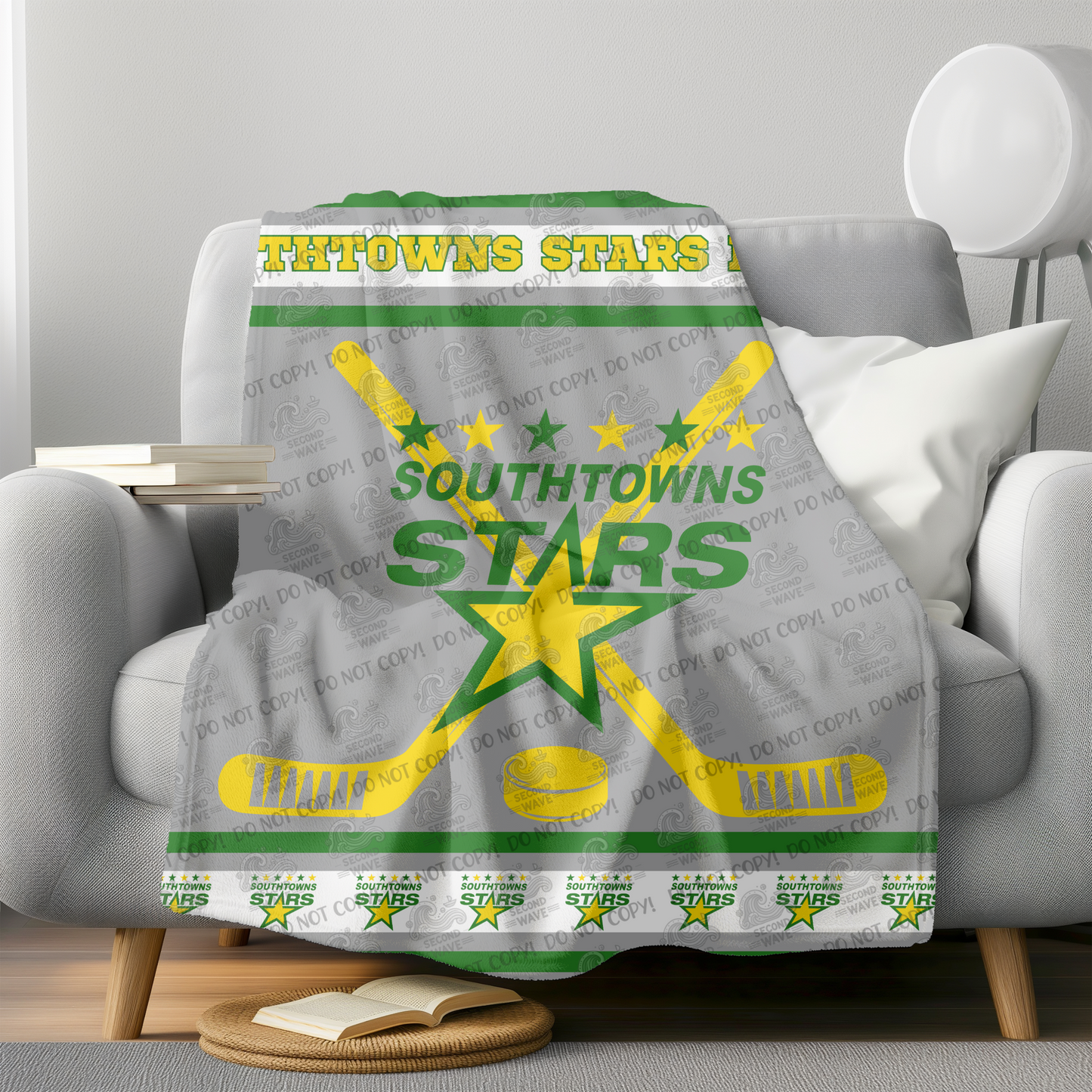 Stars Blanket with Stripes