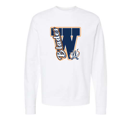 Blades Varsity Letter Adult Sweatshirt