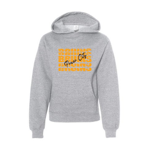 Power City Bruins Stacked Youth Sweatshirt