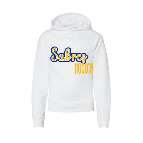 Jr. Sabres Blue See-Thru Youth Sweatshirt