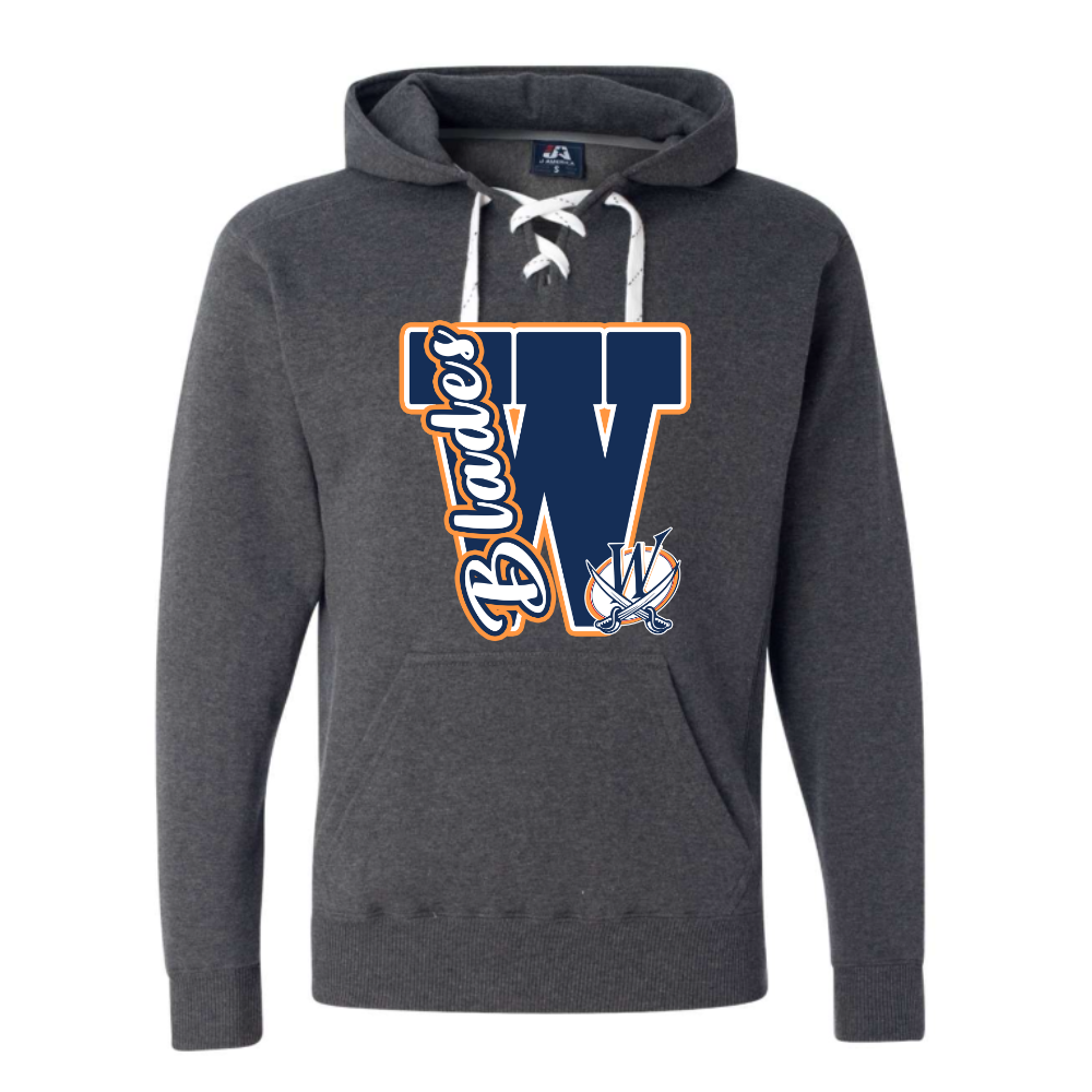 Blades Varsity Letter Adult Sweatshirt