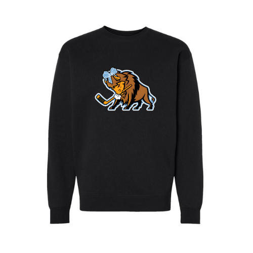 Buffalo Bisons Logo with Bow Adult Sweatshirt