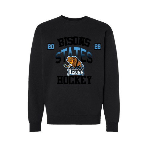Bisons Gradient Adult Playoff/States Sweatshirt