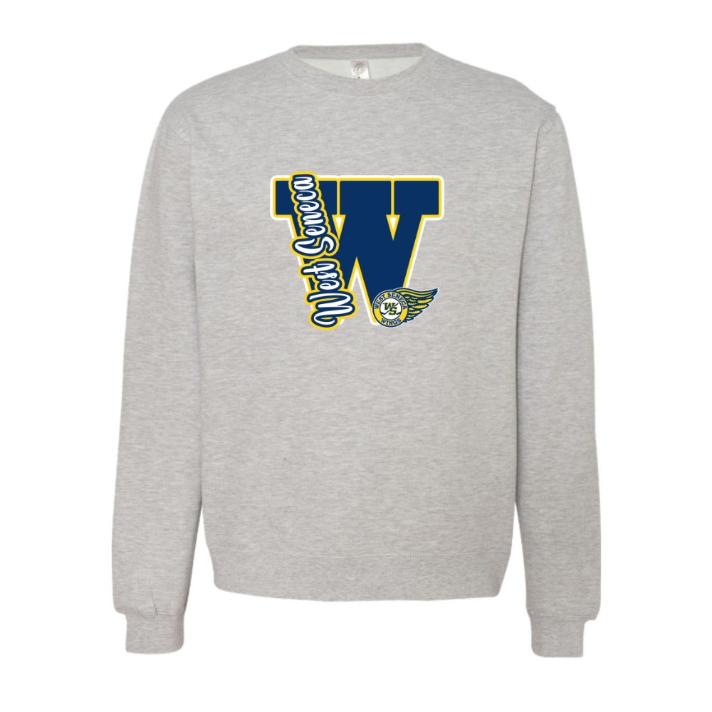 Wings Varsity Letter Adult Sweatshirt
