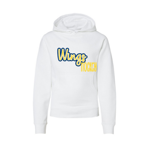 Wings See-Thru Youth Sweatshirt