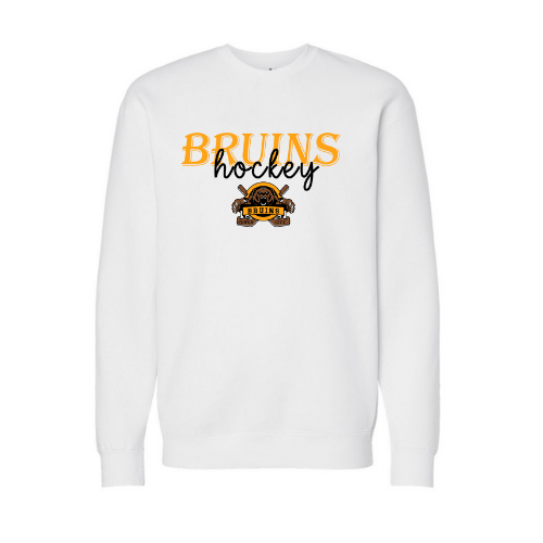 Power City Bruins Hockey Adult Sweatshirt