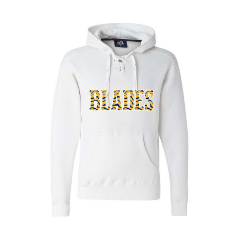 Blades Striped Print Adult Sweatshirt