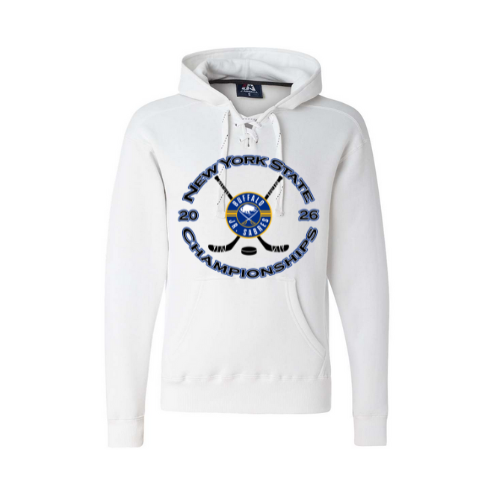 Jr Sabres Blue NYS Championships Adult Sweatshirt
