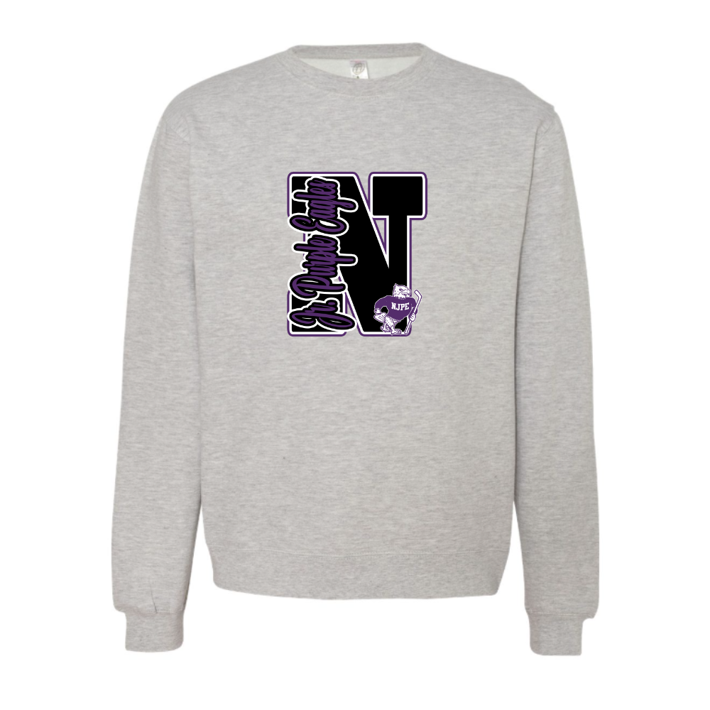 NJPE Varsity Letter Adult Sweatshirt