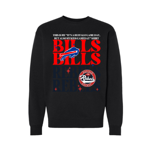 Buffalo/Your Team Adult Sweatshirt