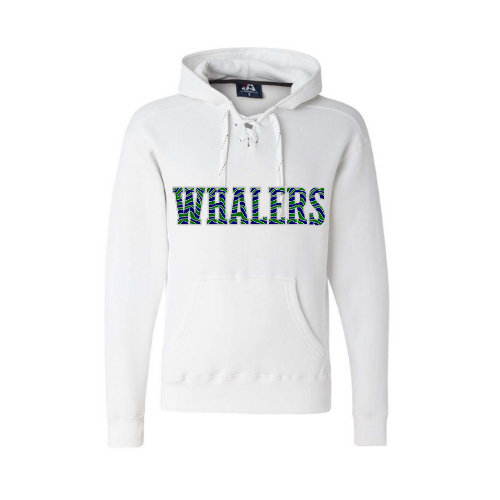 Whalers Striped Print Adult Sweatshirt