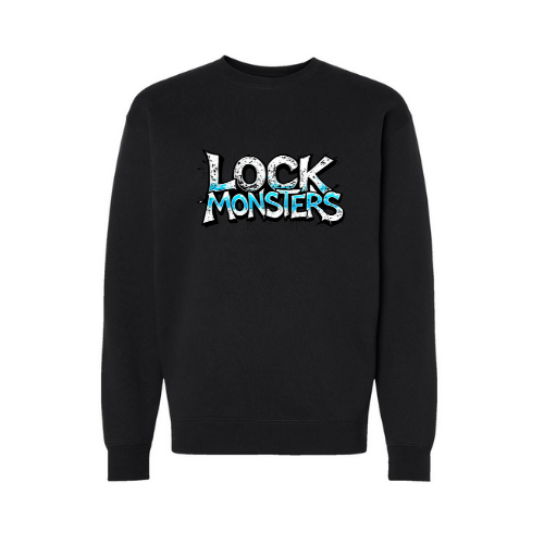 Lock Monsters Grafitti Adult Sweatshirt