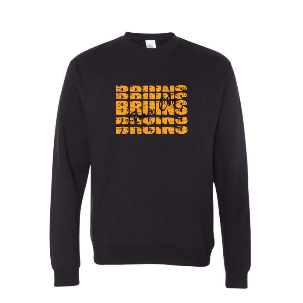 Bruins Stacked Youth Sweatshirt