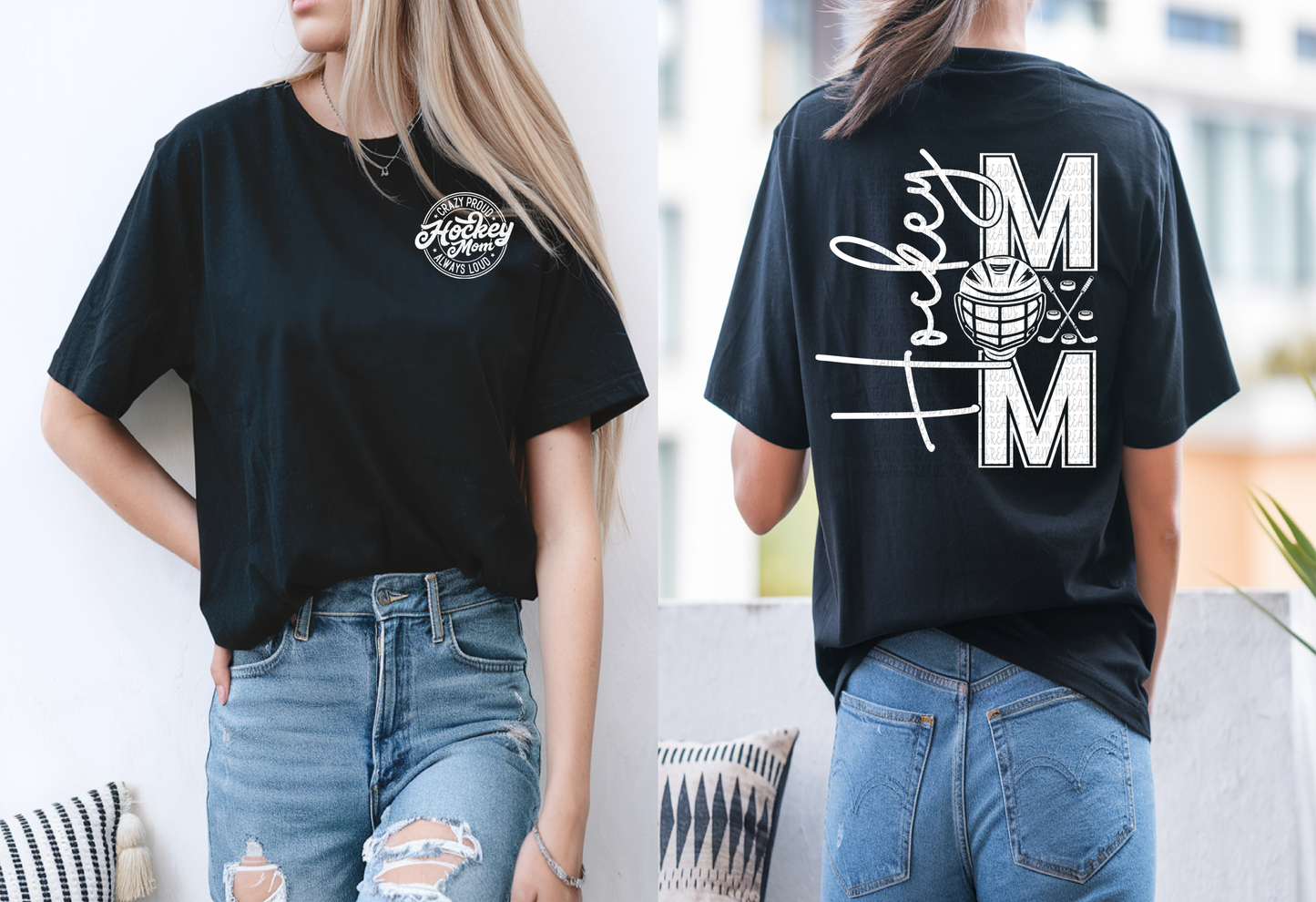 Crazy Proud Hockey Mom