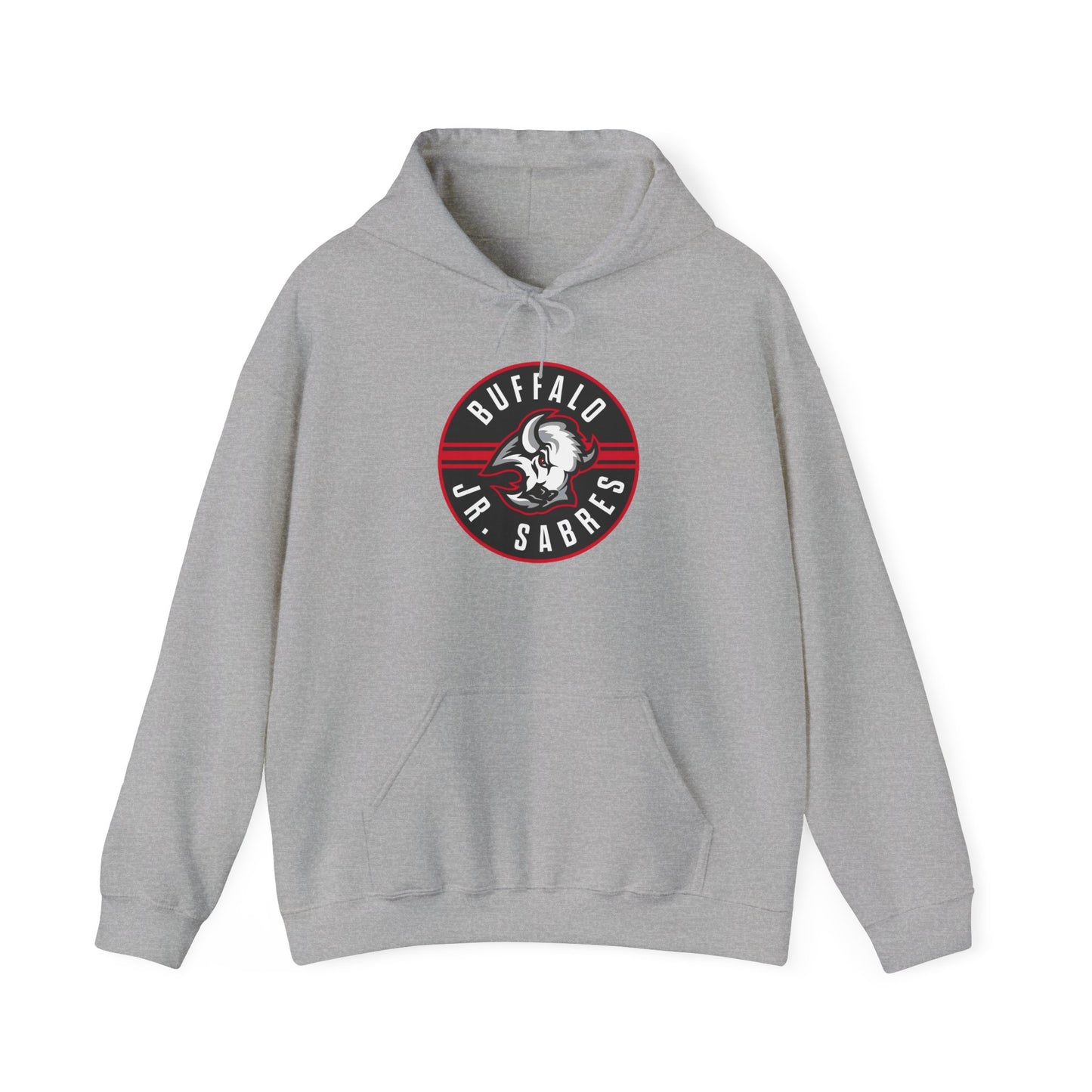 Jr Sabres Red Youth Hooded Sweatshirt