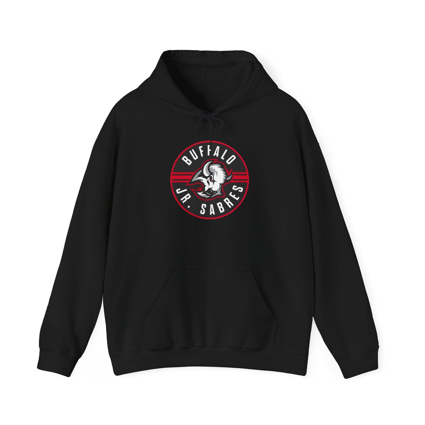 Jr Sabres Red Youth Hooded Sweatshirt