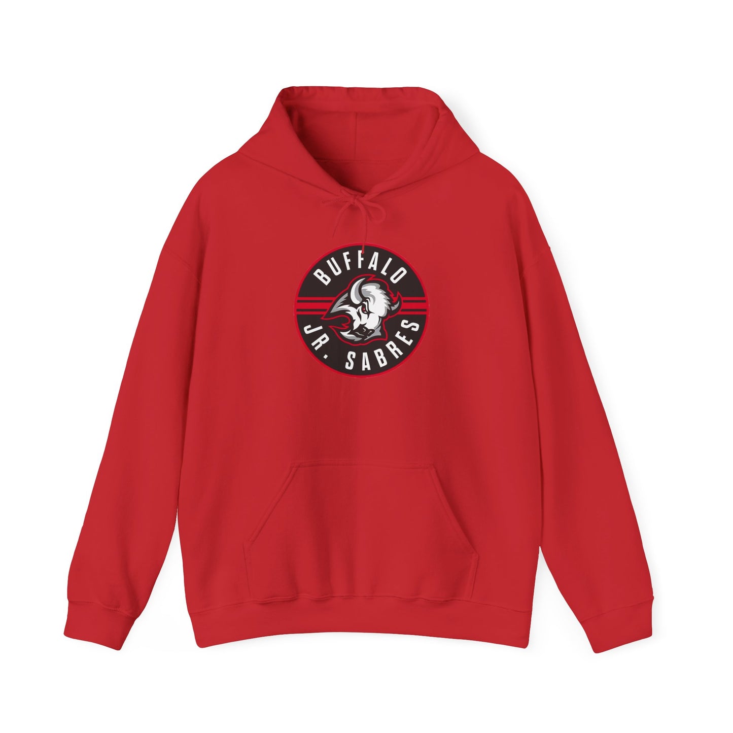 Jr Sabres Red Youth Hooded Sweatshirt