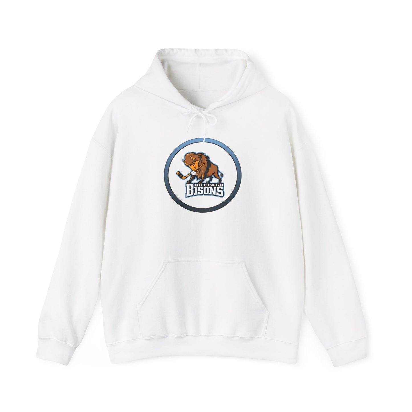 Bisons Circle Logo Youth Hooded Sweatshirt