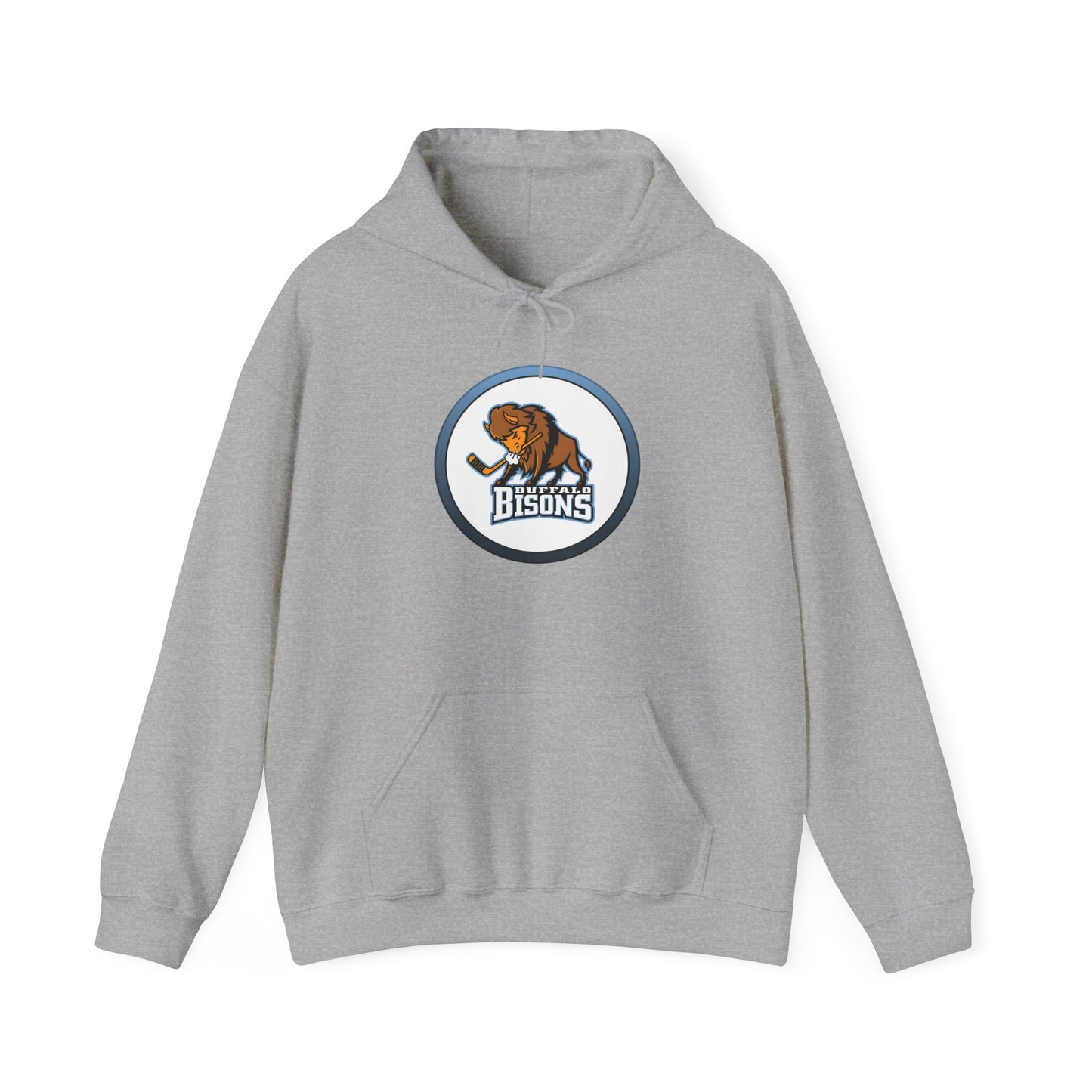 Bisons Circle Logo Youth Hooded Sweatshirt