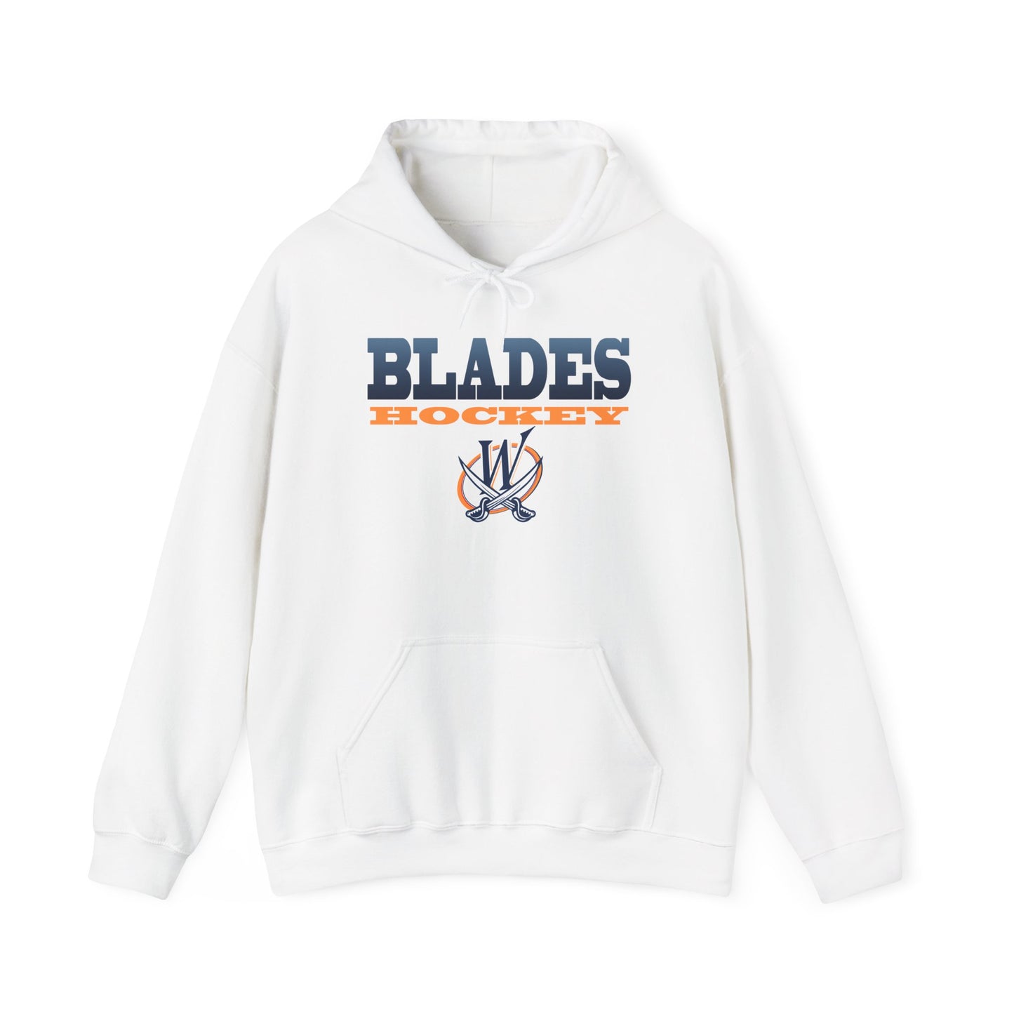 Blades Gradient Adult Hooded Sweatshirt