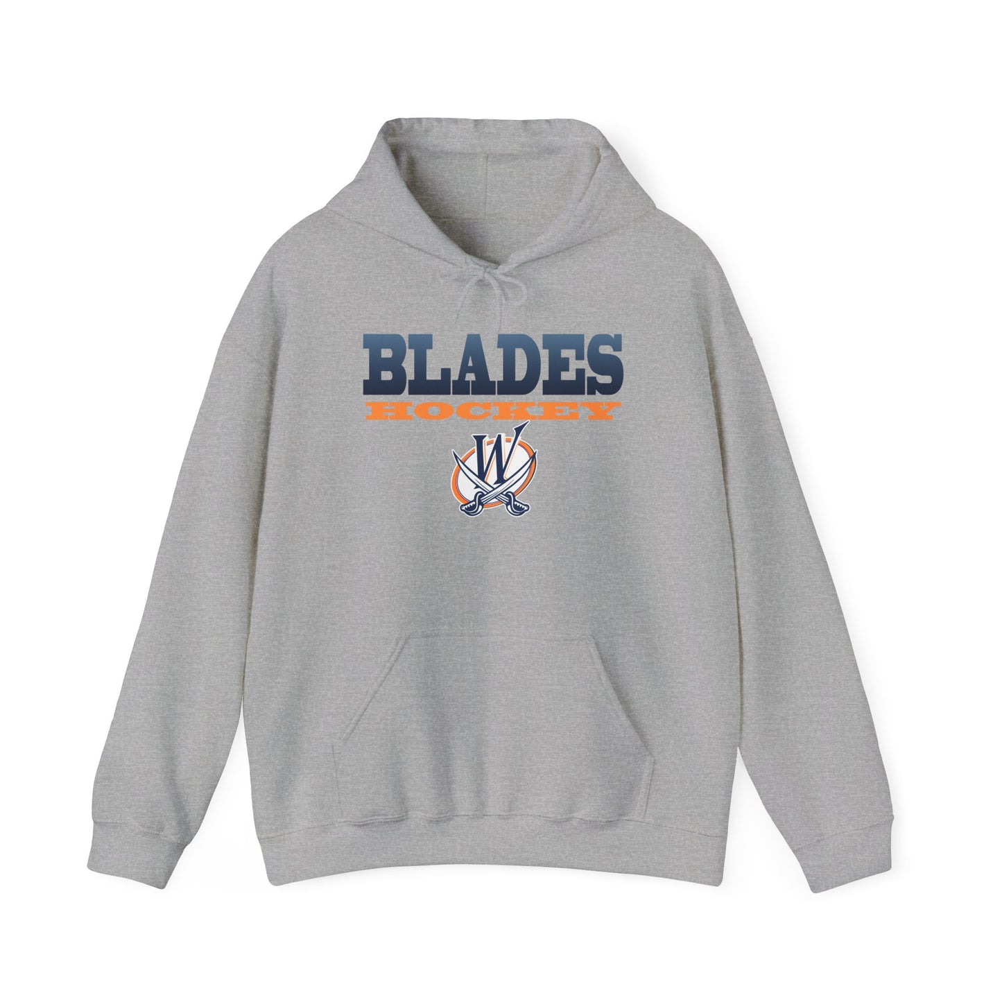 Blades Gradient Adult Hooded Sweatshirt