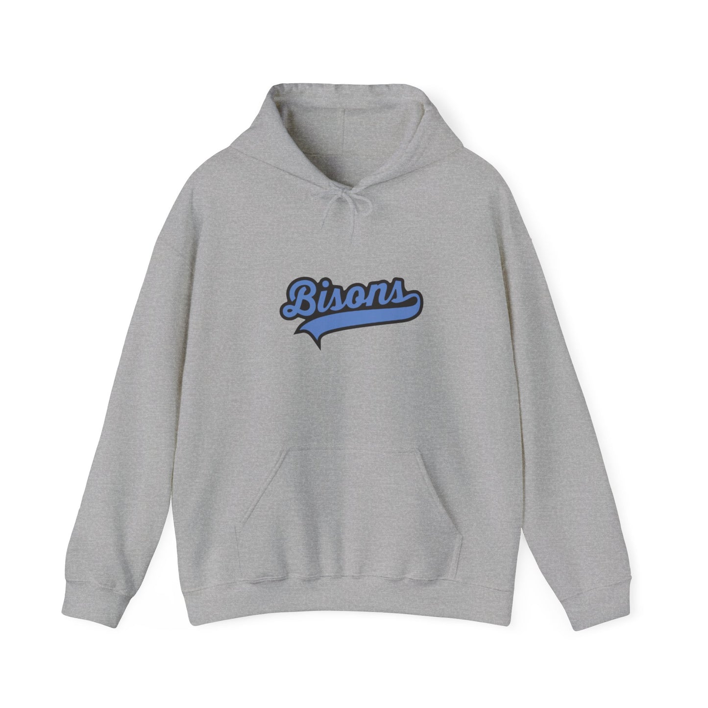 Bisons Blue Youth Hooded Sweatshirt